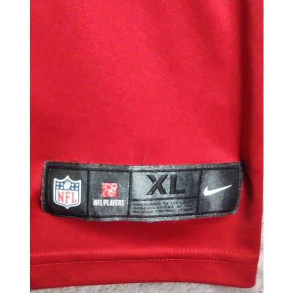 Jimmy Garoppolo San Francisco 49ers Red Jersey Nike On Field NFL Football - Picture 8 of 12